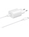samsung Ładowarka sieciowa z szybkim ładowaniem USB C 25W biała - nr 54