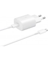 samsung Ładowarka sieciowa z szybkim ładowaniem USB C 25W biała - nr 55
