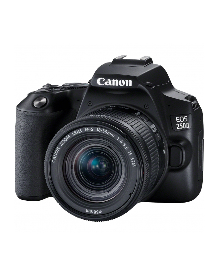 canon Aparat EOS 250D BK + obiektyw 18-55S 3454C002 główny