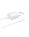 samsung Ładowarka sieciowa z szybkim ładowaniem USB C 25W biała - nr 1