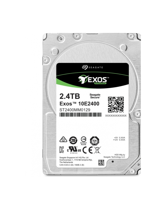 seagate Dysk Exos 10E2400 2,4TB 512e SAS 3,5 ST2400MM0129 główny