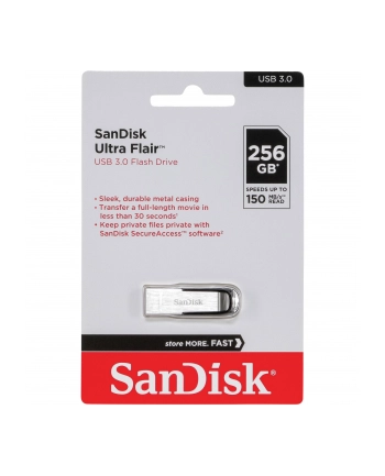 sandisk Pendrive ULTRA FLAIR USB 3.0 256GB 150MB/s nr 1