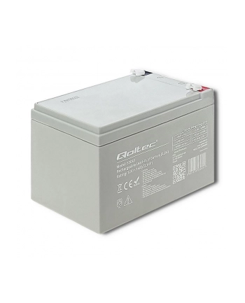 Qoltec Akumulator AGM | 12V | 14Ah | max.210A nr 1