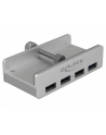 Delock HUB zewnętrzny 4-portowy USB 3.0 ze śrubą mocującą - nr 35