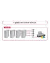 Delock 4-portowy przełącznik 4-Port USB 2.0 - nr 10