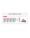 Delock 4-portowy przełącznik 4-Port USB 2.0 - nr 13