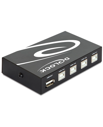 Delock 4-portowy przełącznik 4-Port USB 2.0