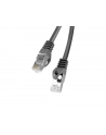 Lanberg Patchcord RJ45 cat.6 FTP 20m czarny - nr 6