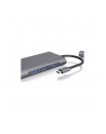 IcyBox Stacja dokująca USB Type-C, 3xUSB, HDMI 4k@30Hz, VGA, SD/microSD - nr 40