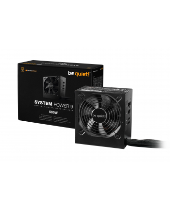 PSU be quiet! System Power 9 500W CM, 80Plus Bronze