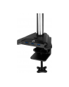 arctic Desk mount dual monitor arm, Z2Pro (Gen.3) with 4-ports USB 3.0 hub - nr 76