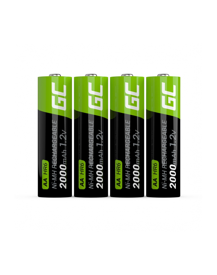 Green Cell 4x Akumulator AA HR6 2000mAh główny