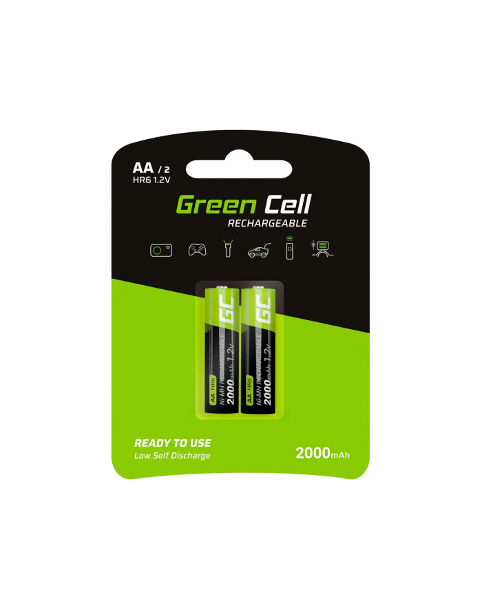 Green Cell Akumulator 2x AA HR6 2000mAh główny