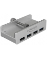 Delock HUB zewnętrzny 4-portowy USB 3.0 ze śrubą mocującą - nr 23