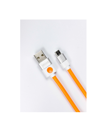 lark Kabel USB do Micro USB Origami 3m pomarańczowy
