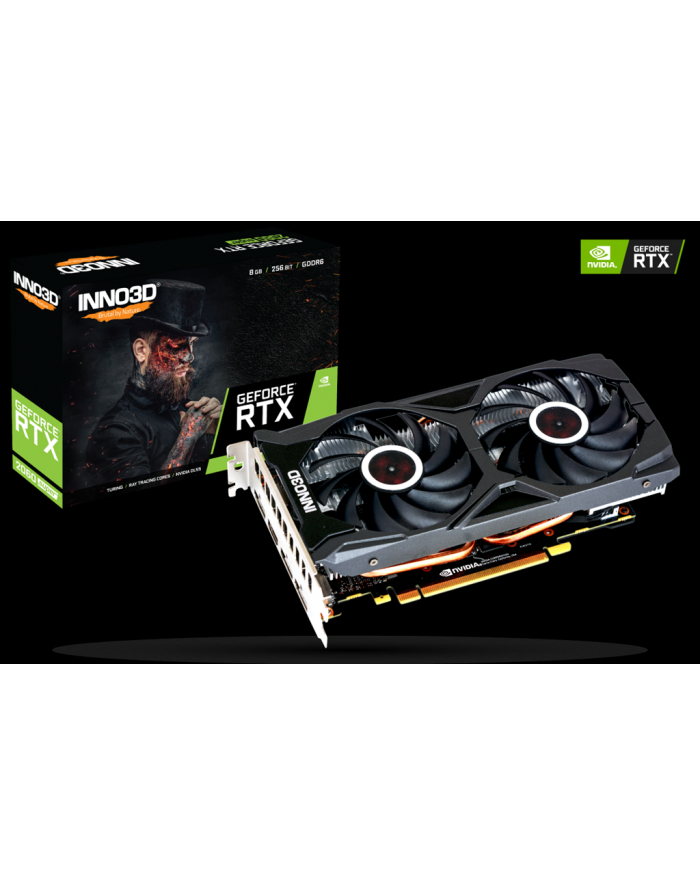 INNO3D GEFORCE RTX 2060 SUPER TWIN X2 OC, 8GB GDDR6, 3xDP, HDMI główny