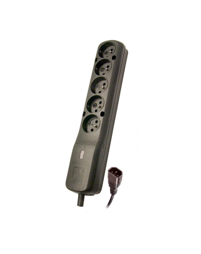 Lestar listwa zasilająca LZ-530BW IEC 320, 1.5m, czarna główny