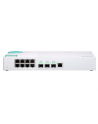 QNAP QSW-308-1C, 8x1GbE, 3x10Gb SFP+ ports, shared 1x10GbE BASE-T - nr 11