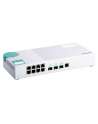 QNAP QSW-308-1C, 8x1GbE, 3x10Gb SFP+ ports, shared 1x10GbE BASE-T - nr 30