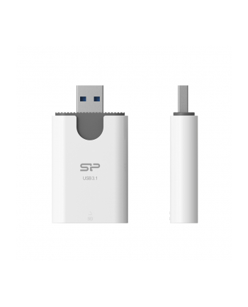 silicon power Czytnik kart pamięci COMBO USB biały