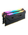 Corsair VENGEANCE RGB PRO, 16GB (2 x 8GB), DDR4, DRAM, 3600MHz, C18, Black - nr 9