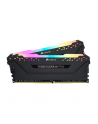 Corsair VENGEANCE RGB PRO, 16GB (2 x 8GB), DDR4, DRAM, 3600MHz, C18, Black - nr 19