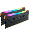 Corsair VENGEANCE RGB PRO, 16GB (2 x 8GB), DDR4, DRAM, 3600MHz, C18, Black - nr 23