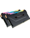 Corsair VENGEANCE RGB PRO, 16GB (2 x 8GB), DDR4, DRAM, 3600MHz, C18, Black - nr 25