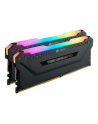 Corsair VENGEANCE RGB PRO, 16GB (2 x 8GB), DDR4, DRAM, 3600MHz, C18, Black - nr 6