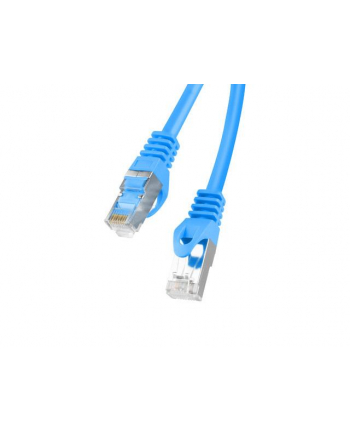 Lanberg Patchcord RJ45 cat.6 FTP 0.25m niebieski