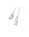 Lanberg Patchcord RJ45 cat.6 FTP 1m biały - nr 1