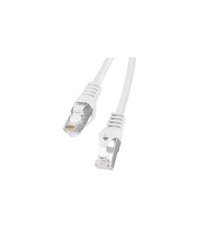 Lanberg Patchcord RJ45 cat.6 FTP 1m biały główny