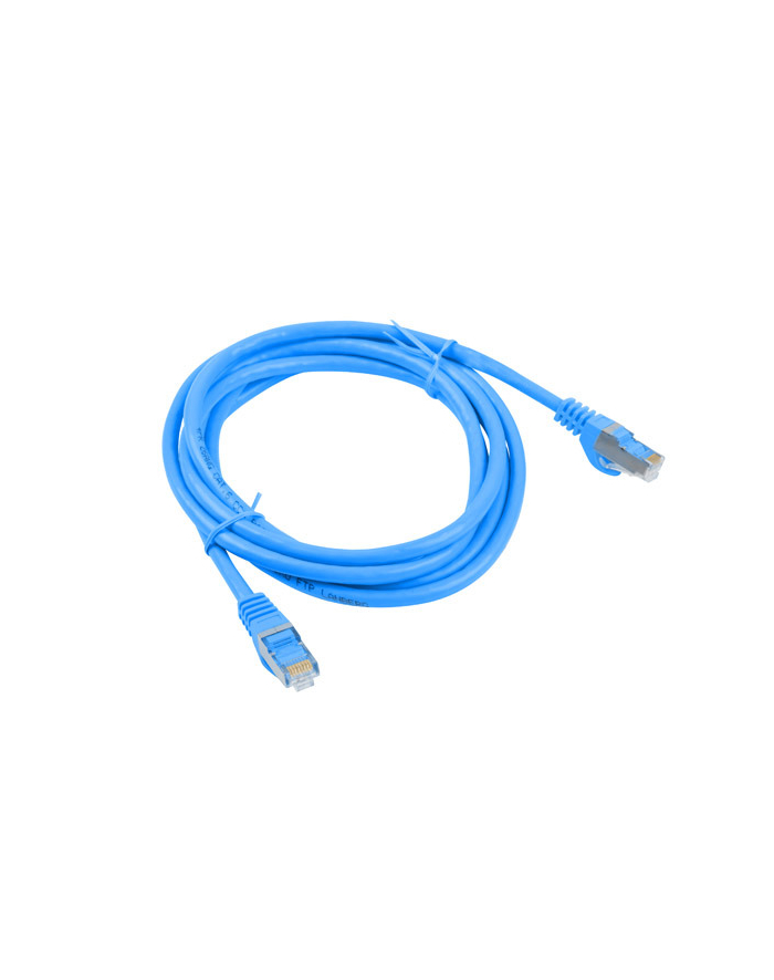 Lanberg Patchcord RJ45 cat.6 FTP 1.5m niebieski główny