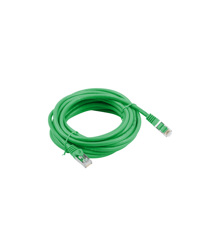 Lanberg Patchcord RJ45 cat.6 FTP 5m zielony główny