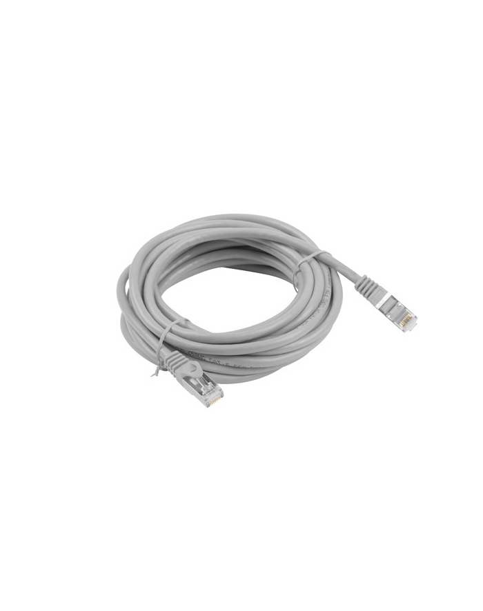 Lanberg Patchcord RJ45 cat.6 FTP 15m szary główny