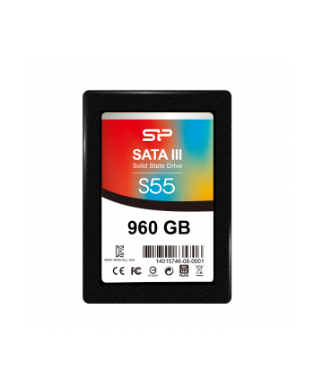 silicon power Dysk SSD SLIM S55 960GB 2,5 SATA3 550/420MB/s 7mm