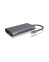 IcyBox Stacja dokująca USB Type-C, 3xUSB, HDMI 4k@30Hz, VGA, SD/microSD - nr 31