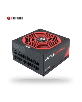 Chieftec zasilacz ATX serii POWER PLAY GPU-850FC, 850W, 14cm, akt. PFC,80+ Plat.