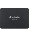 verbatim Dysk SSD wewnętrzny 256GB 2,5cala VI550 S3 SATA III czarny - nr 24