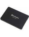 verbatim Dysk SSD wewnętrzny 256GB 2,5cala VI550 S3 SATA III czarny - nr 25