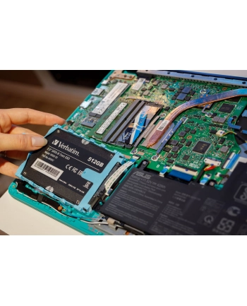 verbatim Dysk SSD wewnętrzny 512GB 2,5cala VI550 S3 Sata III czarny nr 2