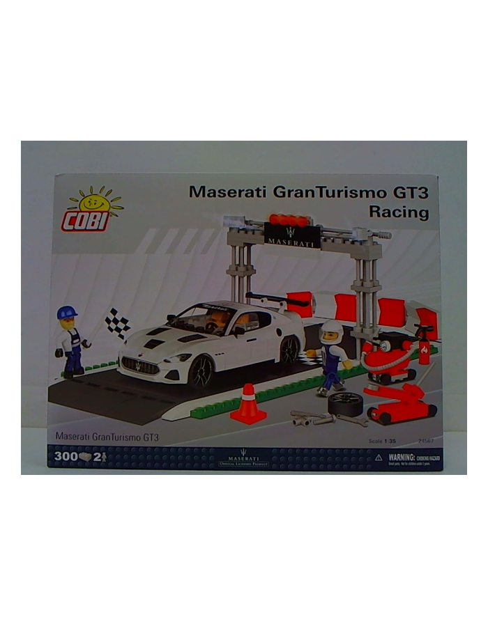 COBI 24567 Cars Maserati GranTurismo GT3 Racing 300kl. główny