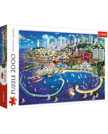 Puzzle 2000el Zatoka San Francisco 27107 Trefl