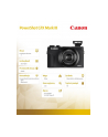 canon Aparat PowerShot G7X Mark III 3637C002 czarny - nr 2