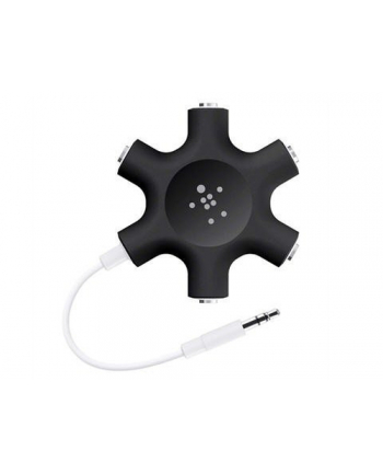 belkin Rozdzielacz RockStar 5 audio jack 3.5mm biały