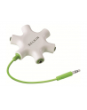 belkin Rozdzielacz RockStar 5 audio jack 3.5mm biały - nr 6