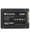 verbatim Dysk SSD wewnętrzny 128GB 2,5cala VI550 S3 SATA III czarny - nr 21