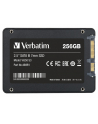 verbatim Dysk SSD wewnętrzny 256GB 2,5cala VI550 S3 SATA III czarny - nr 3