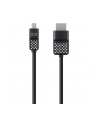 belkin Kabel Mini DisplayPort-HDMI 1,8m 4k czarny - nr 3