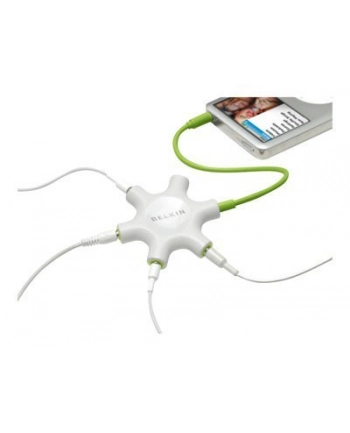 belkin Rozdzielacz RockStar 5 audio jack 3.5mm biały nr 2
